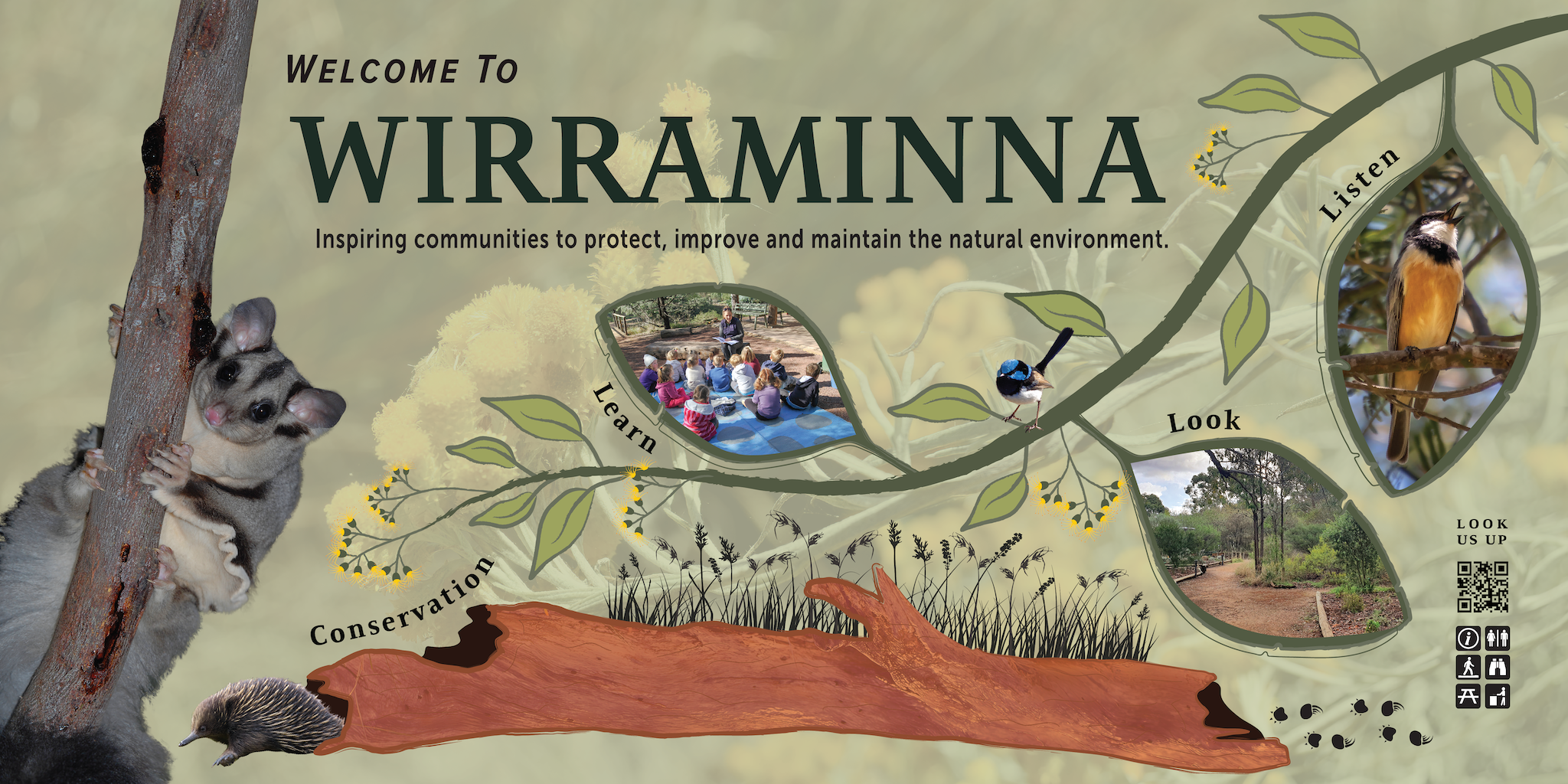 Wirraminna - Welcome sign